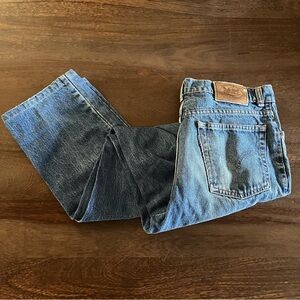 Rare Vintage 1990s Levi’s Silver Tab Gold Medallion Jeans. Size 33